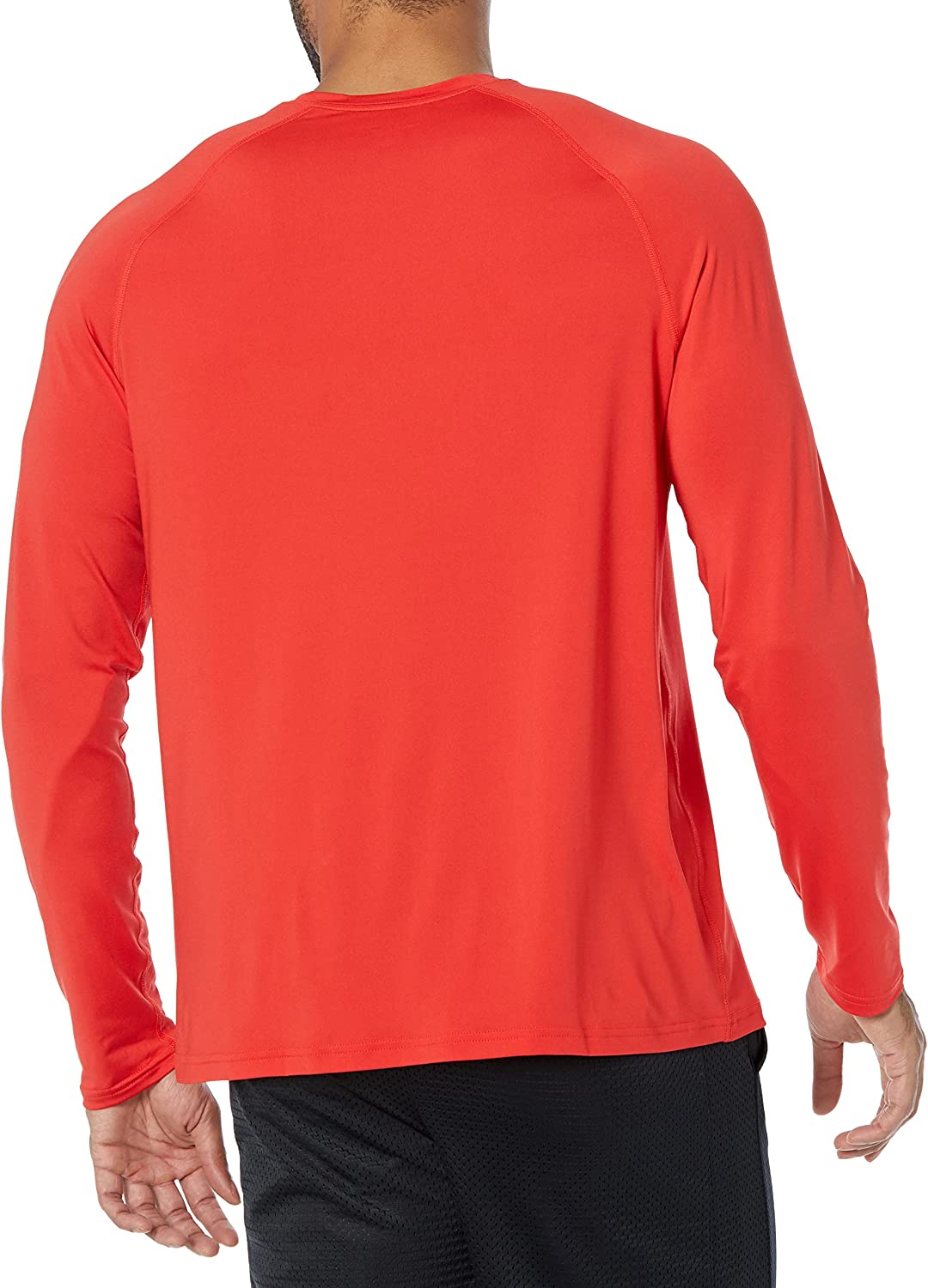 Essentials Men's Tech Stretch Long-Sleeve T-Shirt - Image 3